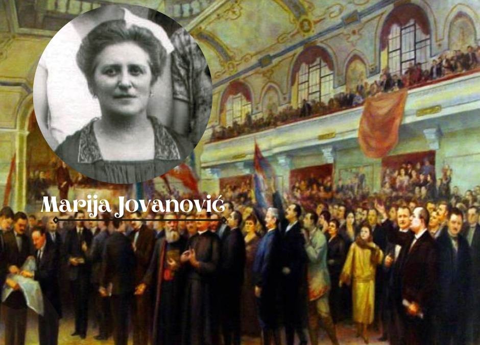 Marija Jovanović – jedina žena iz Pančeva na Velikoj narodnoj skupštini u Novom Sadu