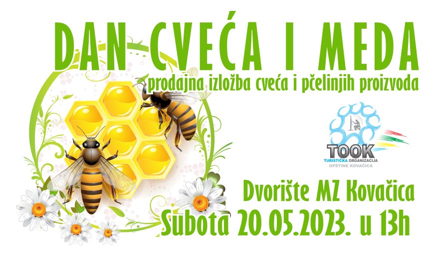 Dan cveća i meda 20. maja u Kovačici